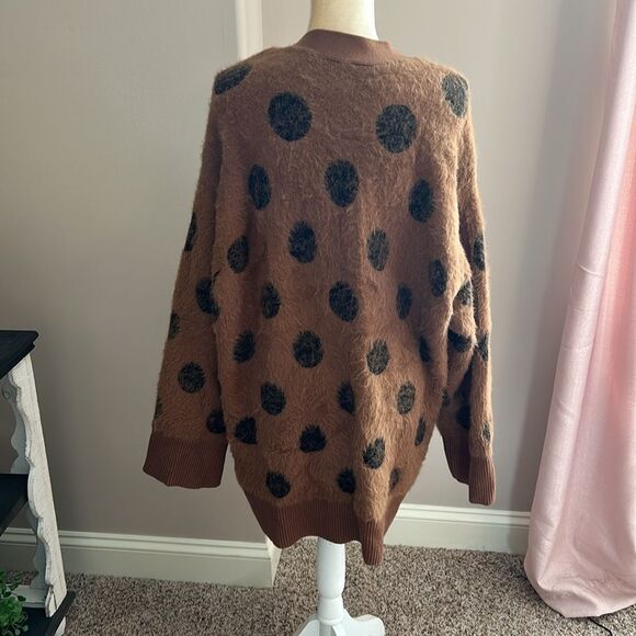 EUC Ade Samuel for INC Fuzzy Cardigan sweater (size XXXL) - Picture 6 of 8